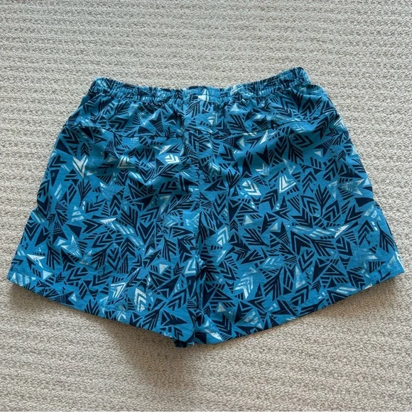 Patagonia Women’s Blue Patterned Barely Baggies Shorts - Picture 2 of 10